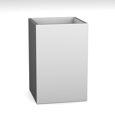  Organizador de papelería de taza de lápiz de escritorio de madera para portalápices blanco de oficina